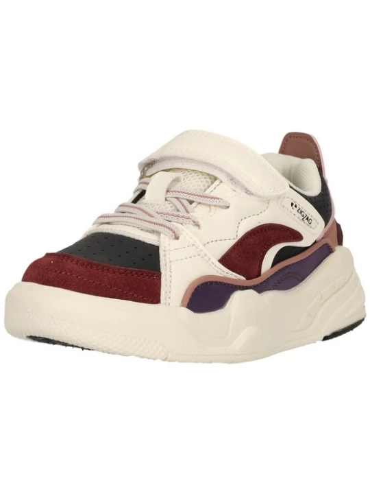 Foto van product ZigZag Sneakers 'Eli' bourgogne / wit