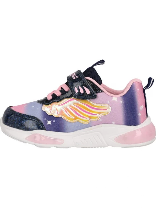 Foto van product ZigZag Sneakers 'Hori' blauw / geel / lila / pink / zwart / wit