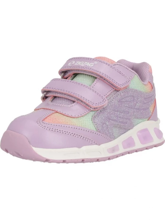 Foto van product ZigZag Sneakers 'Roseau' limoen / sering / pink