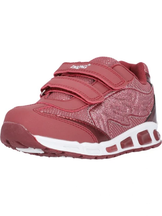 Foto van product ZigZag Sneakers 'Roseau' rood / wijnrood