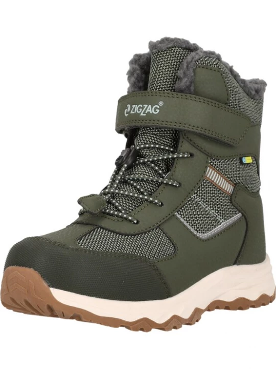 Foto van product ZigZag Snowboots 'Balful' donkergroen / wit