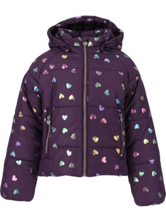 Foto van product ZigZag Winterjas 'Candys' aubergine / pruim / donkerlila