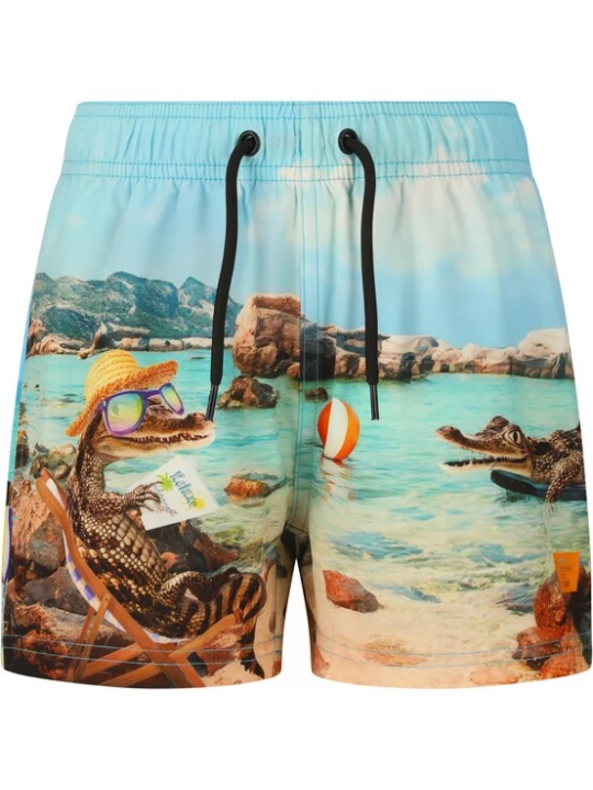 Foto van product ZigZag Zwemshorts 'Sealife' blauw