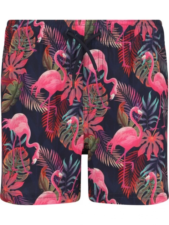 Foto van product ZigZag Zwemshorts 'Soda' groen / pink / zwart