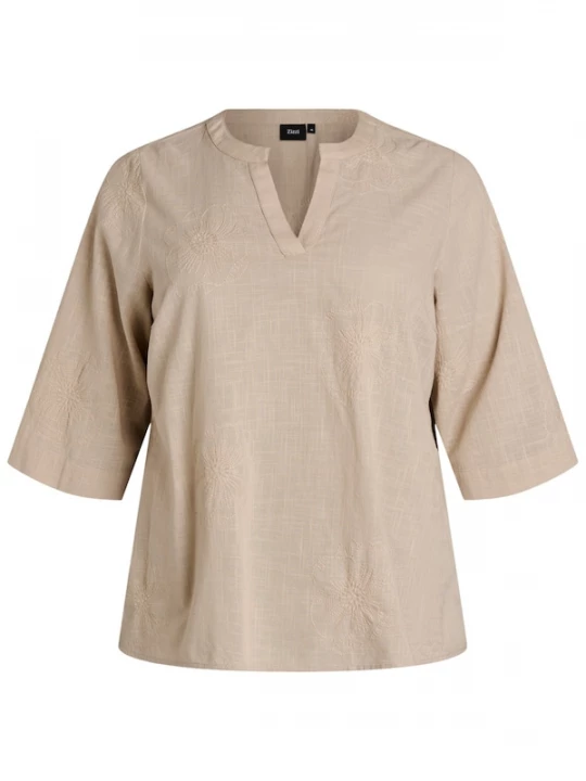 Foto van product Zizzi Blouse 'Cananna' beige
