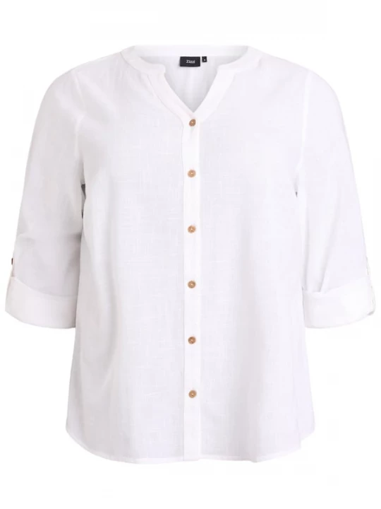 Foto van product Zizzi Blouse 'CANanna' wit