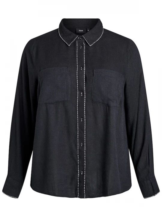 Foto van product Zizzi Blouse 'Esmile' zwart