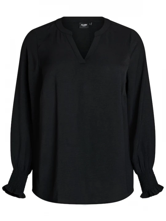 Foto van product Zizzi Blouse 'Kikka' zwart