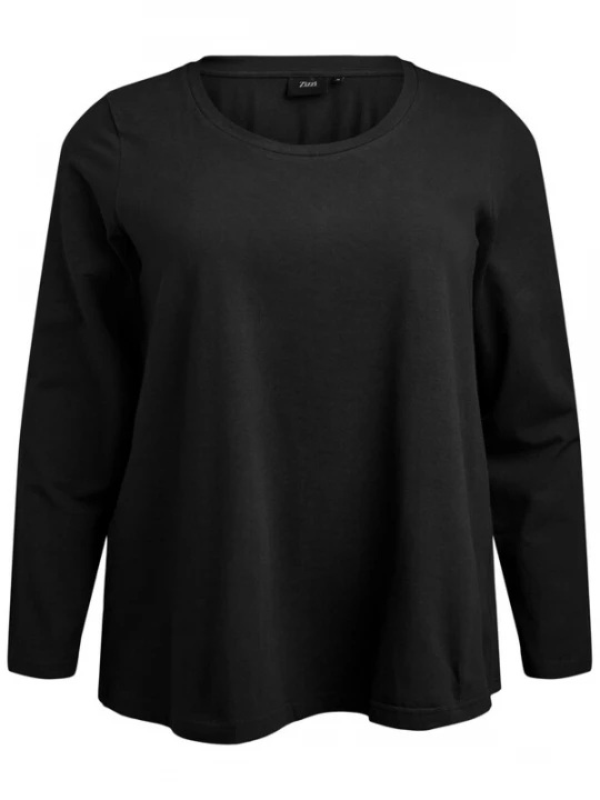 Foto van product Zizzi Blouse 'L / S' zwart