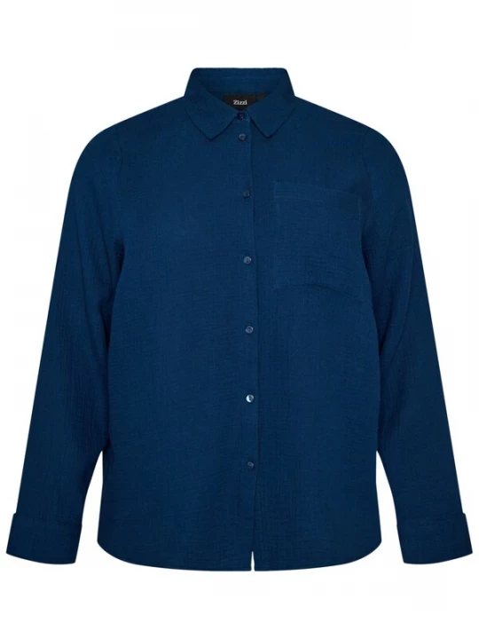 Foto van product Zizzi Blouse 'MVIVO' navy