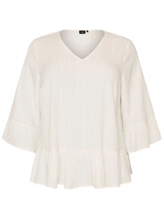 Foto van product Zizzi Blouse 'MYASHA' offwhite