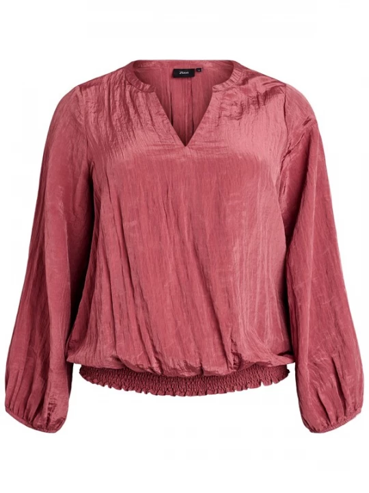 Foto van product Zizzi Blouse 'MYVONNE' cranberry