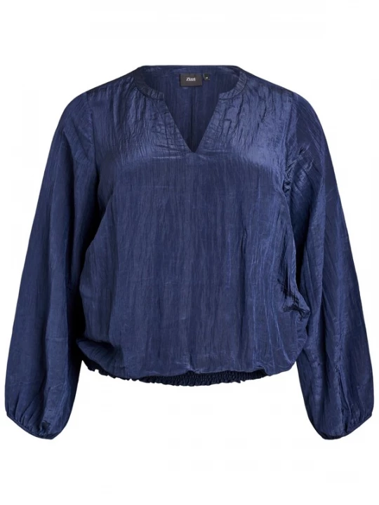 Foto van product Zizzi Blouse 'Myvonne' navy