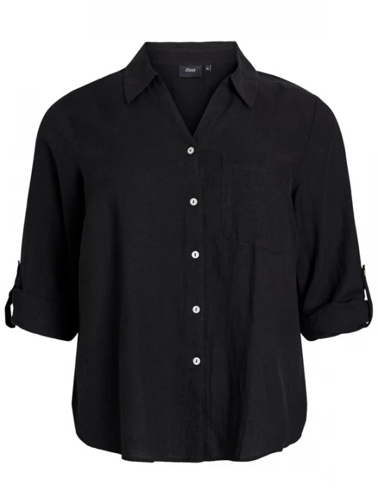 Foto van product Zizzi Blouse 'Vlina' zwart