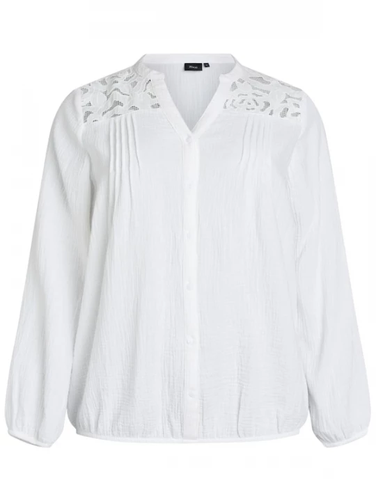 Foto van product Zizzi Blouse 'Vviva' wit