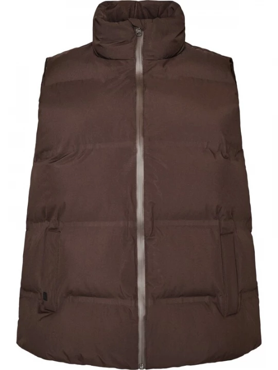 Foto van product Zizzi Bodywarmer 'CANORA' chocoladebruin