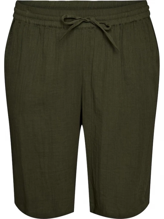 Foto van product Zizzi Broek 'Ivu' olijfgroen