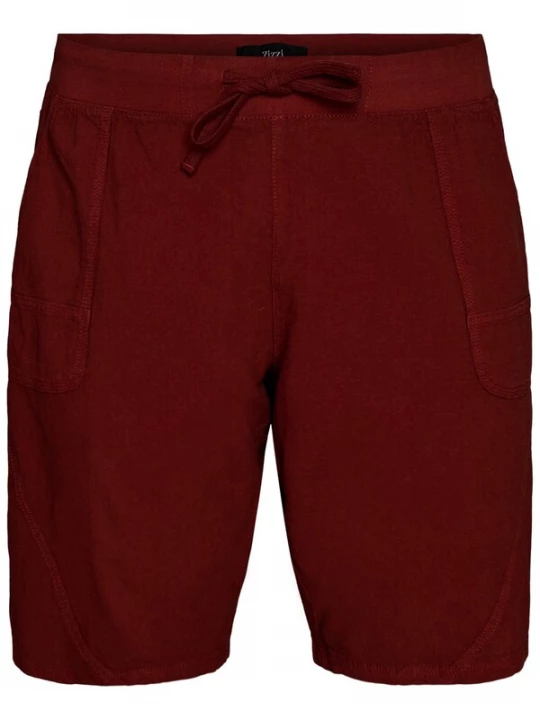 Foto van product Zizzi Broek 'Jeasy' robijnrood