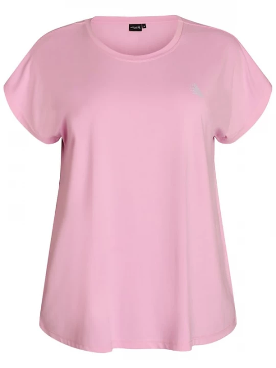 Foto van product Zizzi Functioneel shirt 'ABASIC' rosa