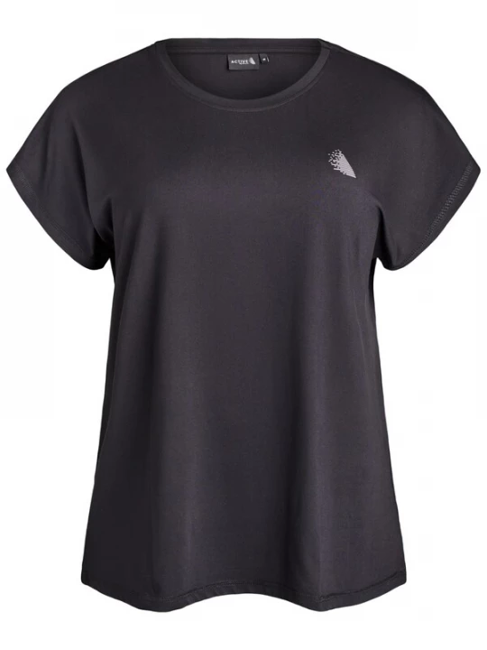 Foto van product Zizzi Functioneel shirt 'Abasic' zwart