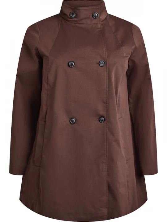 Foto van product Zizzi Functionele jas 'CAVALENCIA' bruin