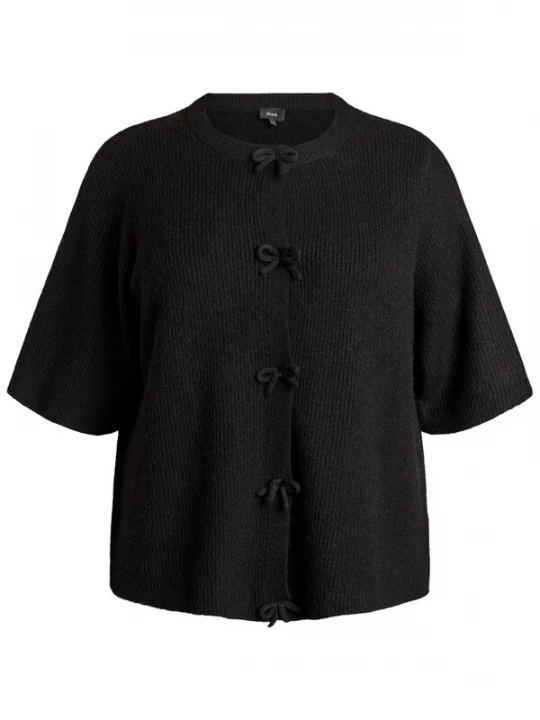 Foto van product Zizzi Gebreid vest 'Casunny' zwart