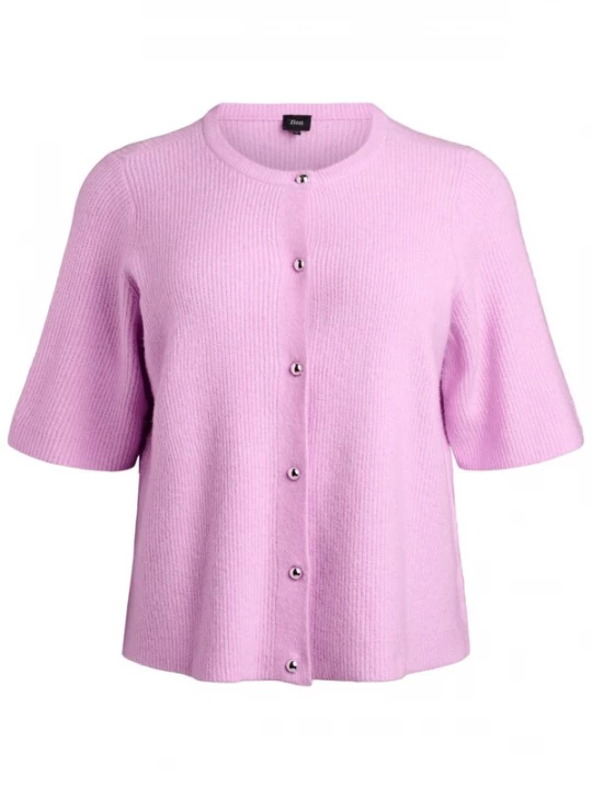 Foto van product Zizzi Gebreid vest 'Cavista' lavendel