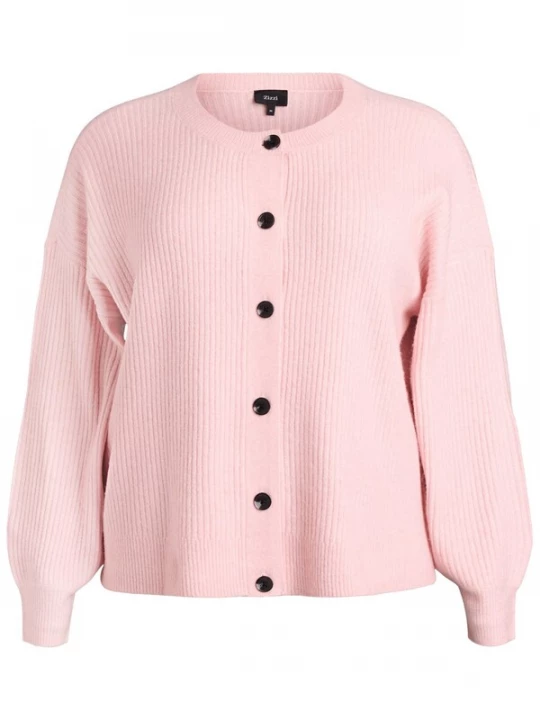 Foto van product Zizzi Gebreid vest 'Cavista' rosa