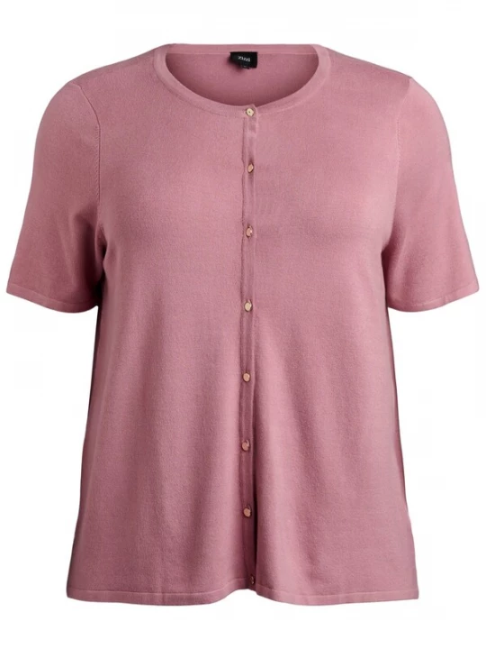 Foto van product Zizzi Gebreid vest 'Mcallie' pastelrood