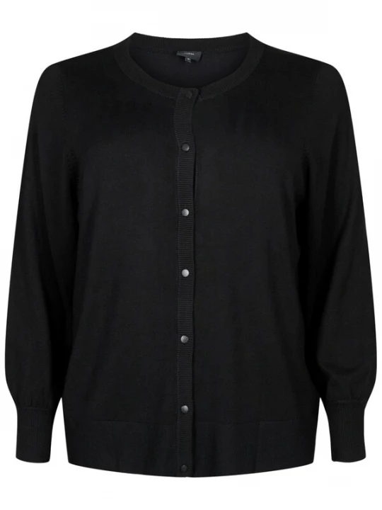 Foto van product Zizzi Gebreid vest 'MCARRIE' zwart