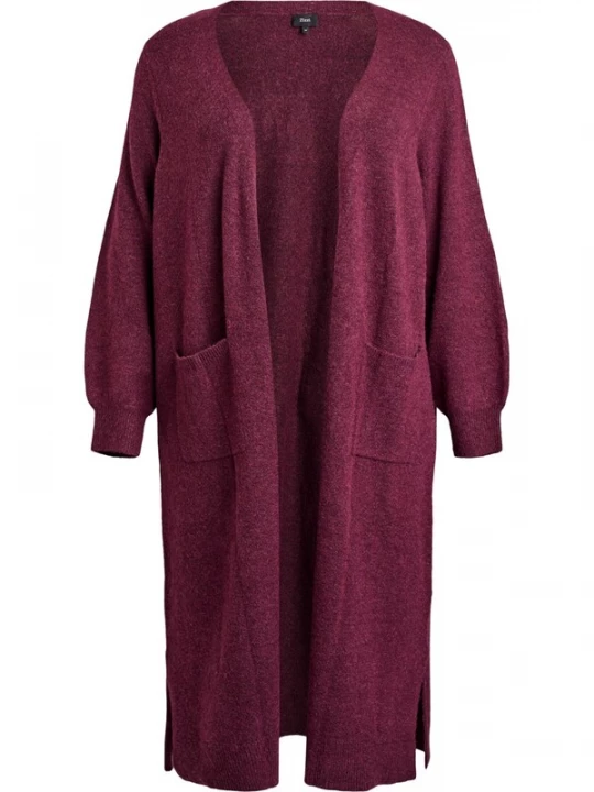 Foto van product Zizzi Oversized vest 'Cavista' roodviolet