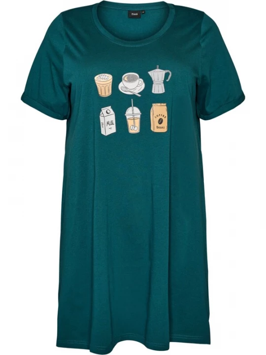 Foto van product Zizzi Pyjama 'MALLY' gemengde kleuren