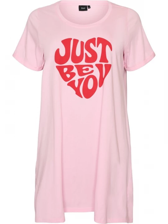Foto van product Zizzi Pyjama 'MALLY' rosa / rood