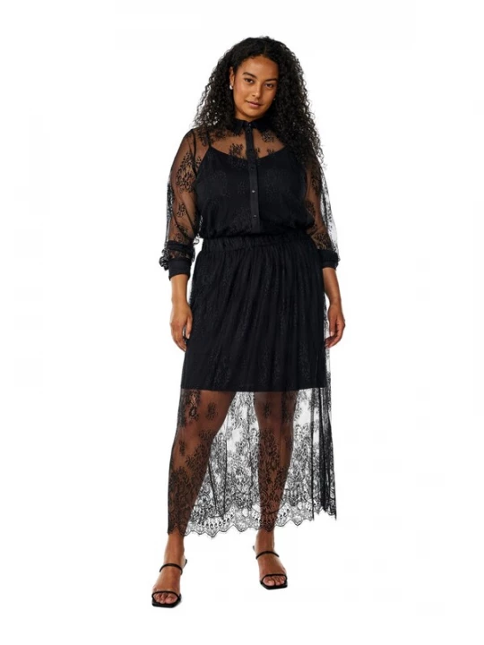 Foto van product Zizzi Rok 'Milovia' zwart