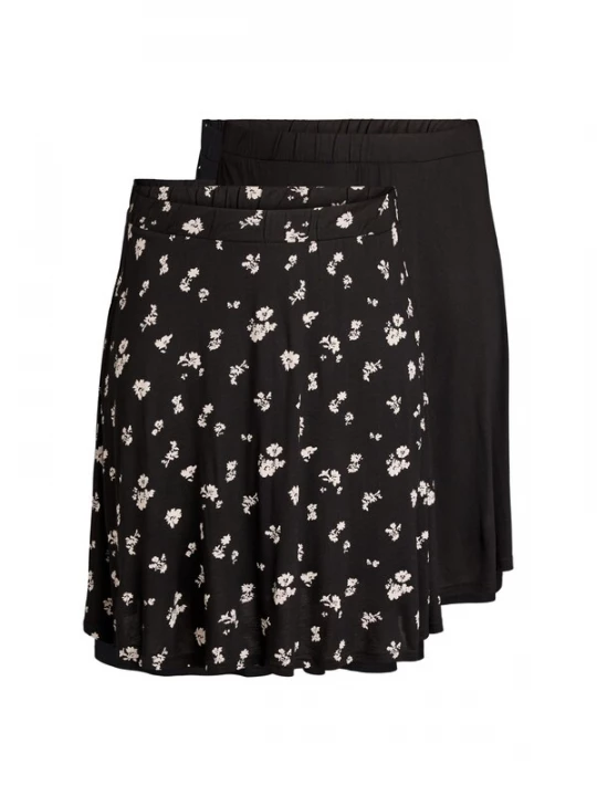 Foto van product Zizzi Rok zwart / wit