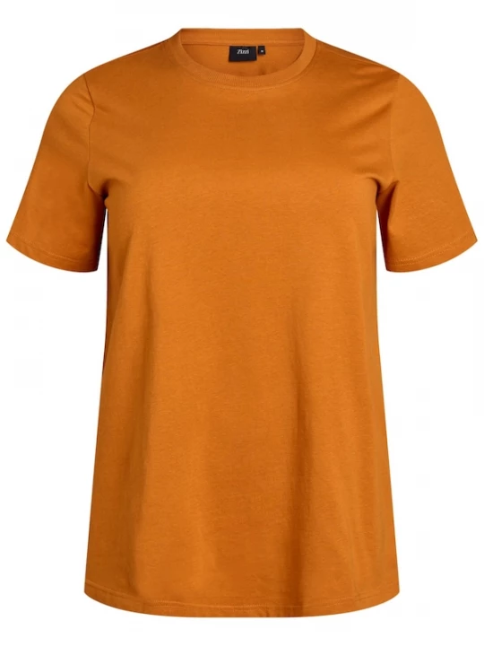 Foto van product Zizzi Shirt 'Charlin' donkeroranje