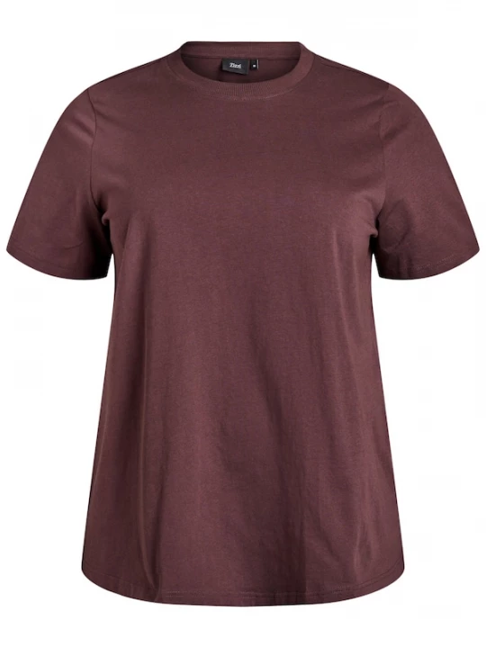 Foto van product Zizzi Shirt 'Charlin' roestbruin