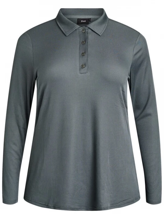 Foto van product Zizzi Shirt 'Majelica' groen