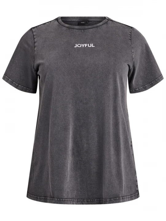 Foto van product Zizzi Shirt 'MALLY' grijs gemêleerd