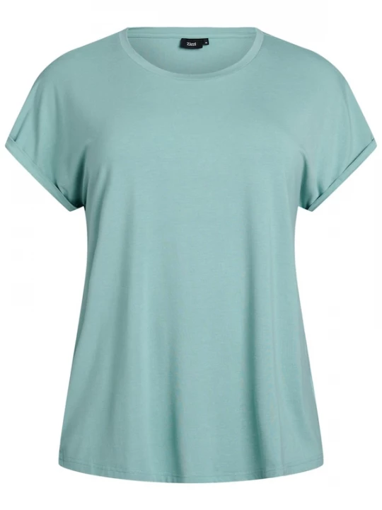 Foto van product Zizzi Shirt 'Manna' turquoise