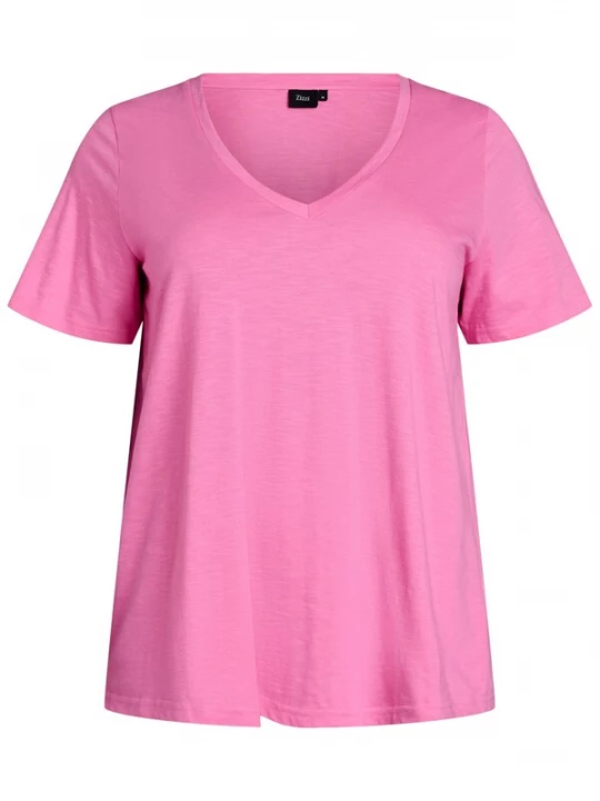Foto van product Zizzi Shirt 'Mbrea' lichtroze