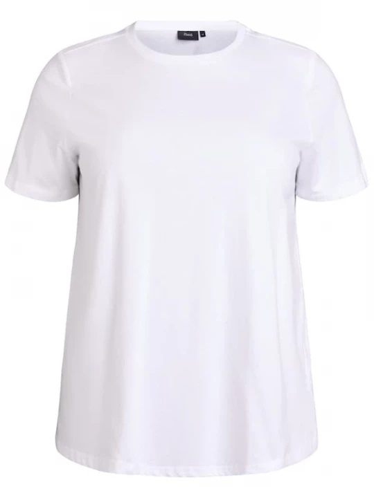Foto van product Zizzi Shirt 'Mdina' wit