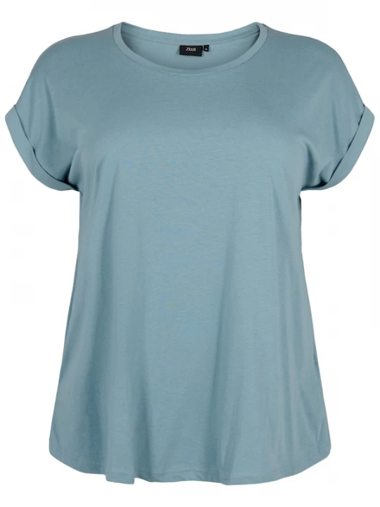 Foto van product Zizzi Shirt 'MKATJA' duifblauw