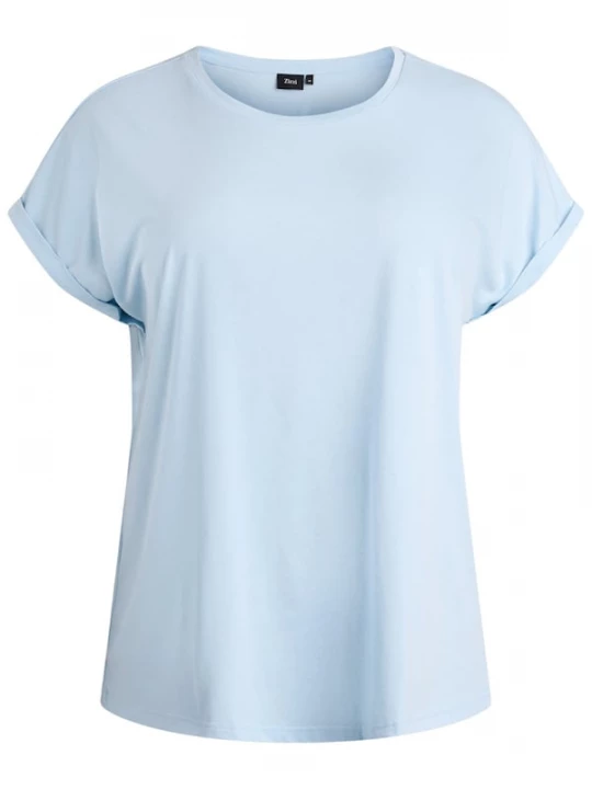 Foto van product Zizzi Shirt 'MKatja' lichtblauw