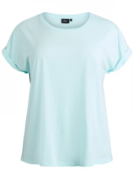 Foto van product Zizzi Shirt 'MKatja' lichtblauw