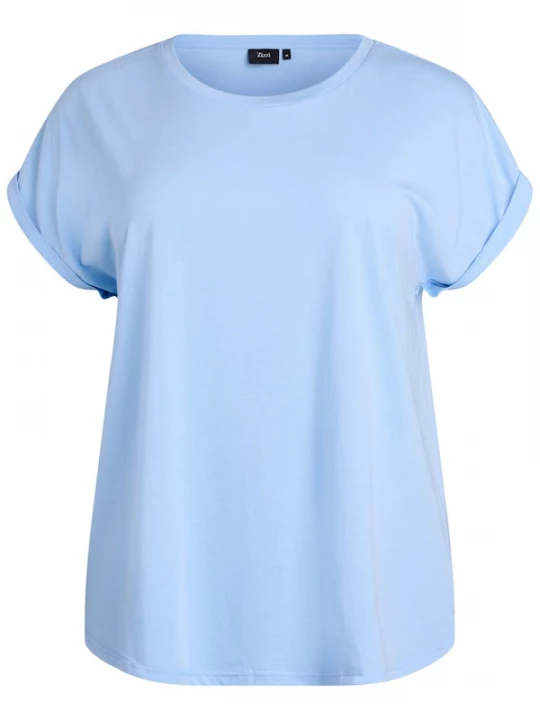 Foto van product Zizzi Shirt 'MKATJA' lichtblauw