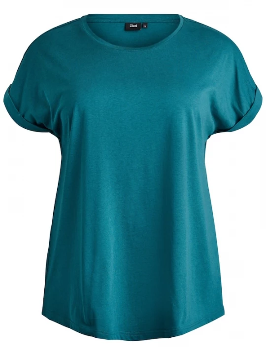Foto van product Zizzi Shirt 'Mkatja' petrol