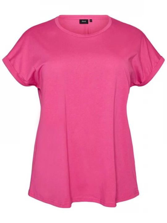 Foto van product Zizzi Shirt 'Mkatja' roze gemêleerd