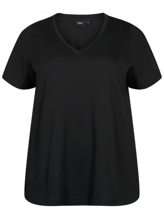 Foto van product Zizzi Shirt 'Mkatja' zwart