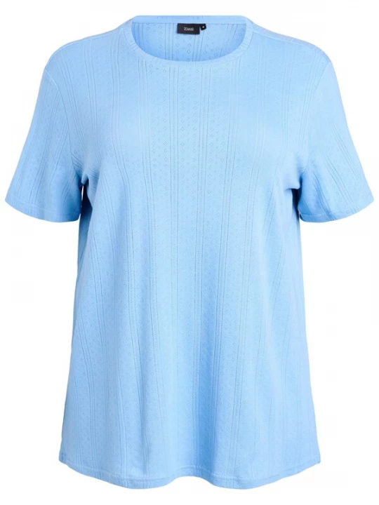 Foto van product Zizzi Shirt 'Mmia' lichtblauw
